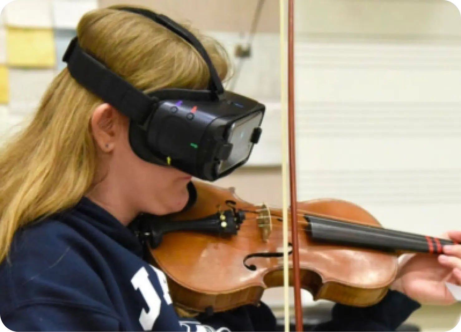 An IrisVision customer